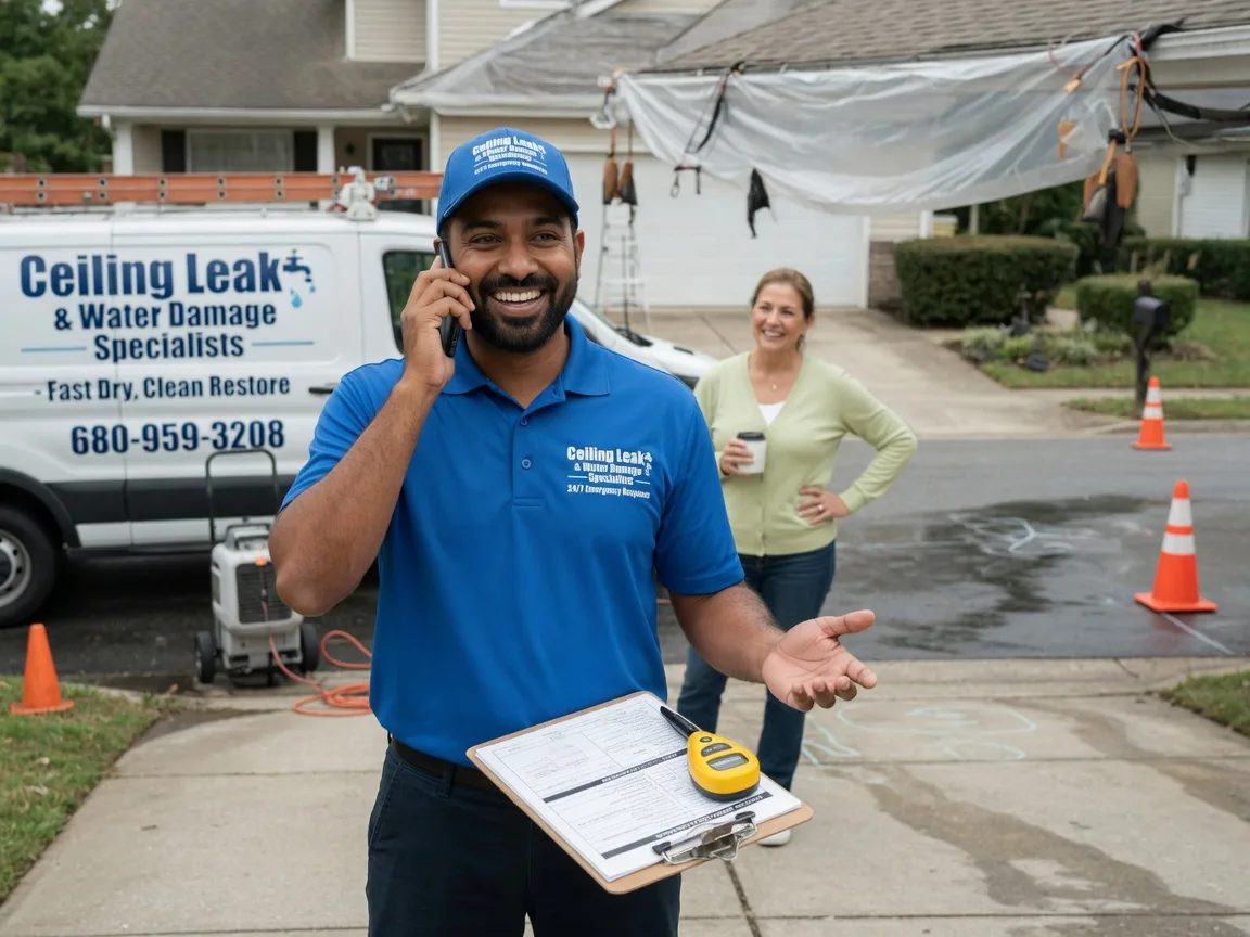 Ceiling Leak Cleanup Farmington, MO FAQs